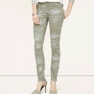 Loft Camo Skinny Pants